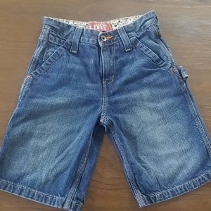 Levi's boy size 10 regular jean shorts